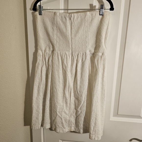 Gap Lace Strapless Dress Size 14 - Picture 5 of 8